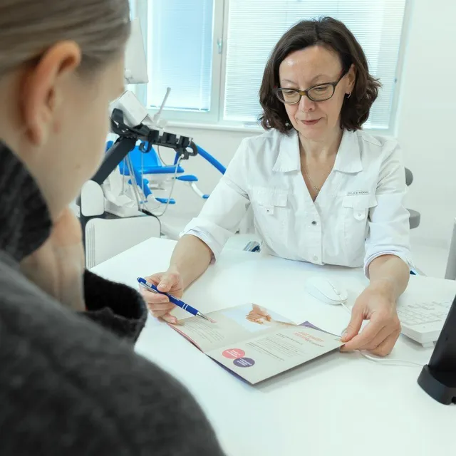 Konzultace v gynekologické ordinaci